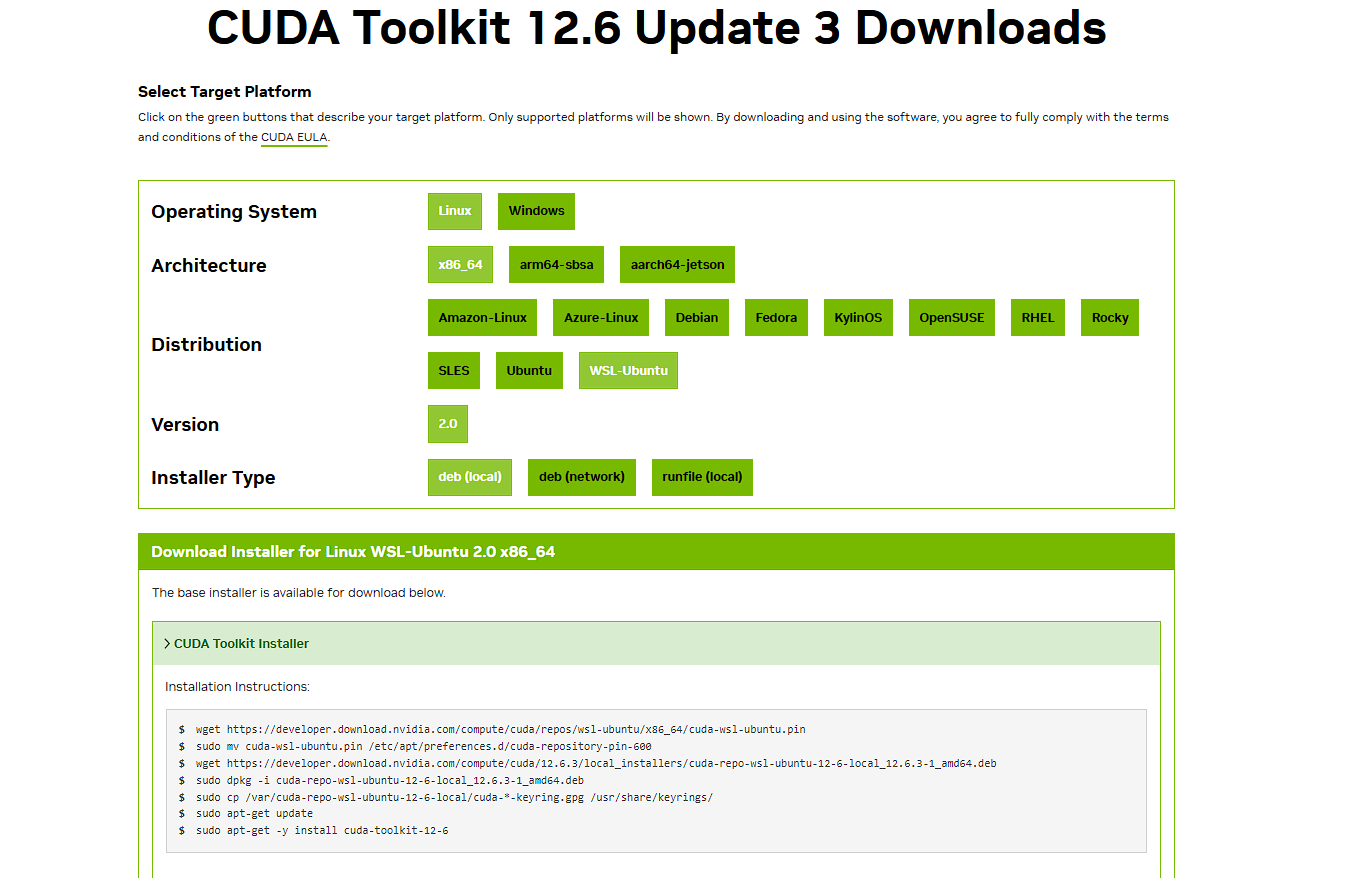 选择LINUX->系统框架->WSL-Ubuntu->最新版本->deb(local)